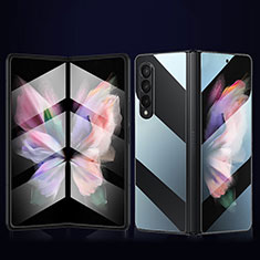 Schutzfolie Displayschutzfolie Panzerfolie Vorder und Rückseite Skins zum Aufkleben S01 für Samsung Galaxy Z Fold3 5G Klar