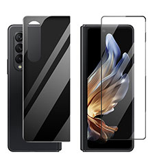 Schutzfolie Displayschutzfolie Panzerfolie Vorder und Rückseite Skins zum Aufkleben S02 für Samsung Galaxy Z Fold3 5G Klar