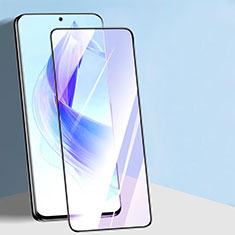 Schutzfolie Full Coverage Displayschutzfolie Panzerfolie Gehärtetes Glas Glasfolie Anti Blue Ray Skins zum Aufkleben Panzerglas F02 für Google Pixel 8a 5G Schwarz