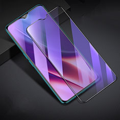 Schutzfolie Full Coverage Displayschutzfolie Panzerfolie Gehärtetes Glas Glasfolie Anti Blue Ray Skins zum Aufkleben Panzerglas F02 für Realme X2 Schwarz