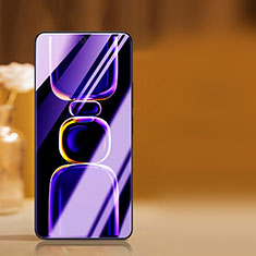 Schutzfolie Full Coverage Displayschutzfolie Panzerfolie Gehärtetes Glas Glasfolie Anti Blue Ray Skins zum Aufkleben Panzerglas F02 für Xiaomi Redmi K60E 5G Schwarz