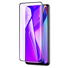 Schutzfolie Full Coverage Displayschutzfolie Panzerfolie Gehärtetes Glas Glasfolie Anti Blue Ray Skins zum Aufkleben Panzerglas F03 für Huawei Enjoy 10 Plus Schwarz