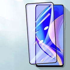 Schutzfolie Full Coverage Displayschutzfolie Panzerfolie Gehärtetes Glas Glasfolie Anti Blue Ray Skins zum Aufkleben Panzerglas F03 für Huawei Nova Y90 Schwarz