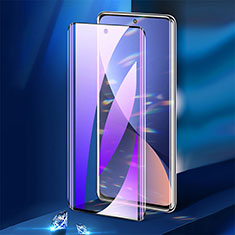 Schutzfolie Full Coverage Displayschutzfolie Panzerfolie Gehärtetes Glas Glasfolie Anti Blue Ray Skins zum Aufkleben Panzerglas F04 für Xiaomi Mi 12 Pro 5G Schwarz