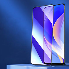 Schutzfolie Full Coverage Displayschutzfolie Panzerfolie Gehärtetes Glas Glasfolie Anti Blue Ray Skins zum Aufkleben Panzerglas für Huawei Enjoy 50 Pro Schwarz