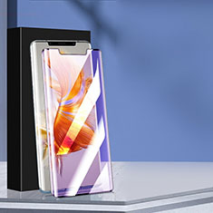 Schutzfolie Full Coverage Displayschutzfolie Panzerfolie Gehärtetes Glas Glasfolie Anti Blue Ray Skins zum Aufkleben Panzerglas für Huawei Mate 50 Pro Schwarz