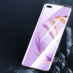 Schutzfolie Full Coverage Displayschutzfolie Panzerfolie Gehärtetes Glas Glasfolie Anti Blue Ray Skins zum Aufkleben Panzerglas für Huawei Nova 10 Pro Schwarz