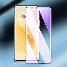 Schutzfolie Full Coverage Displayschutzfolie Panzerfolie Gehärtetes Glas Glasfolie Anti Blue Ray Skins zum Aufkleben Panzerglas für Huawei Nova 8 5G Schwarz