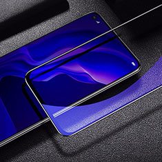 Schutzfolie Full Coverage Displayschutzfolie Panzerfolie Gehärtetes Glas Glasfolie Anti Blue Ray Skins zum Aufkleben Panzerglas für Huawei P40 Lite Schwarz