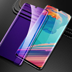 Schutzfolie Full Coverage Displayschutzfolie Panzerfolie Gehärtetes Glas Glasfolie Anti Blue Ray Skins zum Aufkleben Panzerglas für OnePlus 7 Schwarz