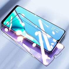 Schutzfolie Full Coverage Displayschutzfolie Panzerfolie Gehärtetes Glas Glasfolie Anti Blue Ray Skins zum Aufkleben Panzerglas für Oppo A1x 5G Schwarz