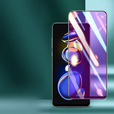 Schutzfolie Full Coverage Displayschutzfolie Panzerfolie Gehärtetes Glas Glasfolie Anti Blue Ray Skins zum Aufkleben Panzerglas für Xiaomi Redmi K50i 5G Schwarz