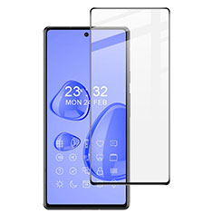 Schutzfolie Full Coverage Displayschutzfolie Panzerfolie Gehärtetes Glas Glasfolie Skins zum Aufkleben Panzerglas F02 für Google Pixel 6 5G Schwarz