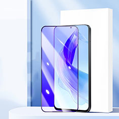 Schutzfolie Full Coverage Displayschutzfolie Panzerfolie Gehärtetes Glas Glasfolie Skins zum Aufkleben Panzerglas F02 für Huawei Honor X40i 5G Schwarz