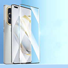 Schutzfolie Full Coverage Displayschutzfolie Panzerfolie Gehärtetes Glas Glasfolie Skins zum Aufkleben Panzerglas F02 für Huawei Nova 10 Pro Schwarz