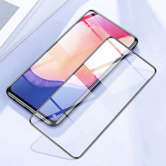 Schutzfolie Full Coverage Displayschutzfolie Panzerfolie Gehärtetes Glas Glasfolie Skins zum Aufkleben Panzerglas F02 für Oppo Reno4 SE 5G Schwarz