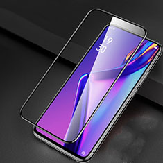 Schutzfolie Full Coverage Displayschutzfolie Panzerfolie Gehärtetes Glas Glasfolie Skins zum Aufkleben Panzerglas F02 für Realme X Schwarz