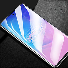 Schutzfolie Full Coverage Displayschutzfolie Panzerfolie Gehärtetes Glas Glasfolie Skins zum Aufkleben Panzerglas F02 für Samsung Galaxy S10 Lite Schwarz