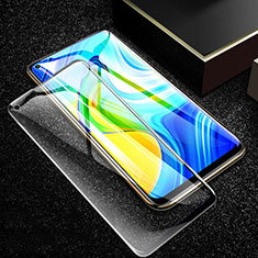 Schutzfolie Full Coverage Displayschutzfolie Panzerfolie Gehärtetes Glas Glasfolie Skins zum Aufkleben Panzerglas F02 für Xiaomi Redmi 10X 4G Schwarz