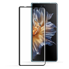 Schutzfolie Full Coverage Displayschutzfolie Panzerfolie Gehärtetes Glas Glasfolie Skins zum Aufkleben Panzerglas F03 für Huawei Honor Magic V2 5G Schwarz