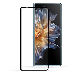 Schutzfolie Full Coverage Displayschutzfolie Panzerfolie Gehärtetes Glas Glasfolie Skins zum Aufkleben Panzerglas F03 für Huawei Honor Magic V2 Ultimate 5G Schwarz