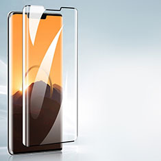 Schutzfolie Full Coverage Displayschutzfolie Panzerfolie Gehärtetes Glas Glasfolie Skins zum Aufkleben Panzerglas F03 für Huawei Mate 50 Pro Schwarz