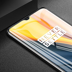 Schutzfolie Full Coverage Displayschutzfolie Panzerfolie Gehärtetes Glas Glasfolie Skins zum Aufkleben Panzerglas F03 für OnePlus 7 Schwarz