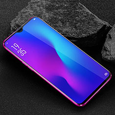 Schutzfolie Full Coverage Displayschutzfolie Panzerfolie Gehärtetes Glas Glasfolie Skins zum Aufkleben Panzerglas F03 für Samsung Galaxy A70 Schwarz