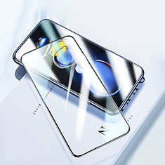 Schutzfolie Full Coverage Displayschutzfolie Panzerfolie Gehärtetes Glas Glasfolie Skins zum Aufkleben Panzerglas F03 für Xiaomi Redmi Note 11T Pro 5G Schwarz