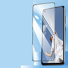 Schutzfolie Full Coverage Displayschutzfolie Panzerfolie Gehärtetes Glas Glasfolie Skins zum Aufkleben Panzerglas F04 für Oppo Reno8 Z 5G Schwarz