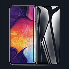 Schutzfolie Full Coverage Displayschutzfolie Panzerfolie Gehärtetes Glas Glasfolie Skins zum Aufkleben Panzerglas F04 für Samsung Galaxy A52 4G Schwarz