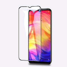 Schutzfolie Full Coverage Displayschutzfolie Panzerfolie Gehärtetes Glas Glasfolie Skins zum Aufkleben Panzerglas F04 für Xiaomi Redmi Note 7 Pro Schwarz