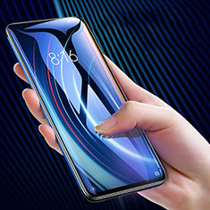 Schutzfolie Full Coverage Displayschutzfolie Panzerfolie Gehärtetes Glas Glasfolie Skins zum Aufkleben Panzerglas F10 für Xiaomi Mi Note 10 Pro Schwarz