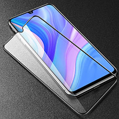 Schutzfolie Full Coverage Displayschutzfolie Panzerfolie Gehärtetes Glas Glasfolie Skins zum Aufkleben Panzerglas für Huawei Enjoy 10S Schwarz