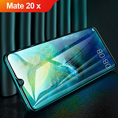 Schutzfolie Full Coverage Displayschutzfolie Panzerfolie Gehärtetes Glas Glasfolie Skins zum Aufkleben Panzerglas für Huawei Mate 20 X 5G Schwarz