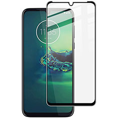 Schutzfolie Full Coverage Displayschutzfolie Panzerfolie Gehärtetes Glas Glasfolie Skins zum Aufkleben Panzerglas für Motorola Moto G8 Plus Schwarz