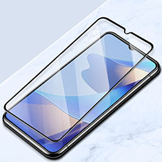 Schutzfolie Full Coverage Displayschutzfolie Panzerfolie Gehärtetes Glas Glasfolie Skins zum Aufkleben Panzerglas für Realme 10T 5G Schwarz