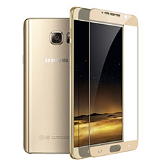 Schutzfolie Full Coverage Displayschutzfolie Panzerfolie Skins zum Aufkleben Gehärtetes Glas Glasfolie F03 für Samsung Galaxy Note 5 N9200 N920 N920F Gold