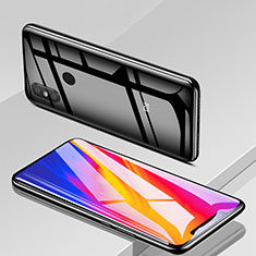 Schutzfolie Full Coverage Displayschutzfolie Panzerfolie Skins zum Aufkleben Gehärtetes Glas Glasfolie F19 für Xiaomi Mi 8 Schwarz