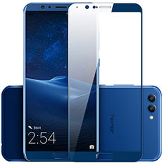 Schutzfolie Full Coverage Displayschutzfolie Panzerfolie Skins zum Aufkleben Gehärtetes Glas Glasfolie für Huawei Honor View 10 Blau