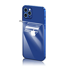 Schutzfolie Schutz Folie Rückseite Skins zum Aufkleben Panzerglas B01 für Apple iPhone 15 Pro Max Klar