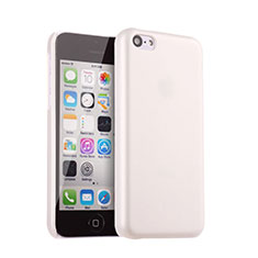 Schutzhülle Kunststoff Hülle Matt für Apple iPhone 5C Weiß