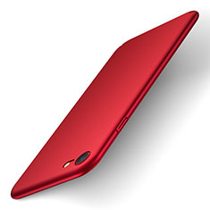 Schutzhülle Kunststoff Hülle Matt für Apple iPhone 7 Rot