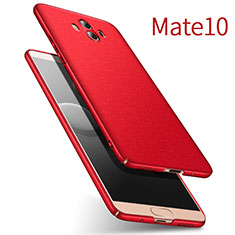 Schutzhülle Kunststoff Hülle Matt für Huawei Mate 10 Rot