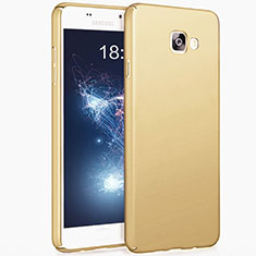 Schutzhülle Kunststoff Hülle Matt für Samsung Galaxy A3 (2017) SM-A320F Gold