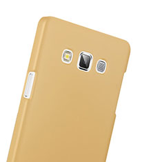 Schutzhülle Kunststoff Hülle Matt für Samsung Galaxy DS A300G A300H A300M Gold