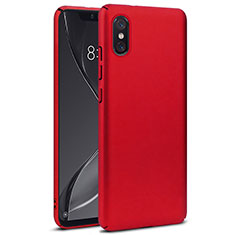 Schutzhülle Kunststoff Hülle Matt für Xiaomi Mi 8 Screen Fingerprint Edition Rot