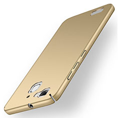 Schutzhülle Kunststoff Hülle Matt M01 für Huawei G8 Mini Gold