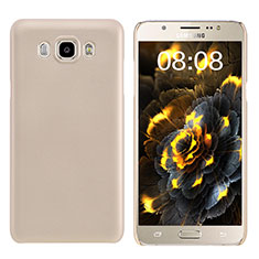 Schutzhülle Kunststoff Hülle Matt M03 für Samsung Galaxy J7 (2016) J710F J710FN Gold