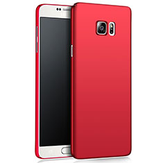 Schutzhülle Kunststoff Hülle Matt M03 für Samsung Galaxy Note 5 N9200 N920 N920F Rot